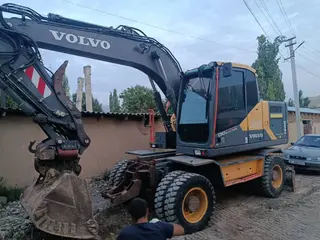 Экскаватор, Volvo, 2016 г., Колесный