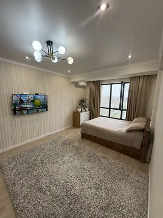 1 комната, 49 м², Кок-Жар мкр Элитка, 12 этаж, Евроремонт