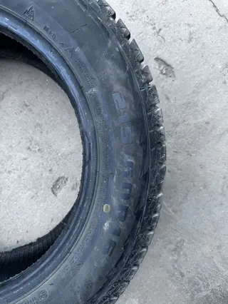 Шины 215 / 60 / R 16, Зима, Б/у, Комплект, Легковые, Kapsen