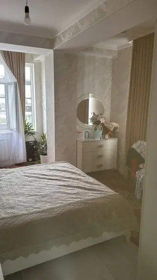 2 комнаты, 55 м², Аламедин-1 мкр Элитка, 6 этаж, Евроремонт
