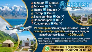 Авиабилеттер арзан баада ишеничтуу